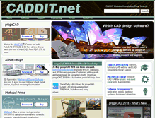 Tablet Screenshot of caddit.net